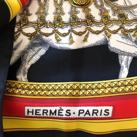Hermès Grand Apparat Silk Scarf - Picture 5 of 5